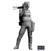Master Box 35214 Pоst-apocalyptic fiction. Desert Battle Series. Skull Clan - Long distance raid. Kit No.2  A new leader. Hanna 1/35